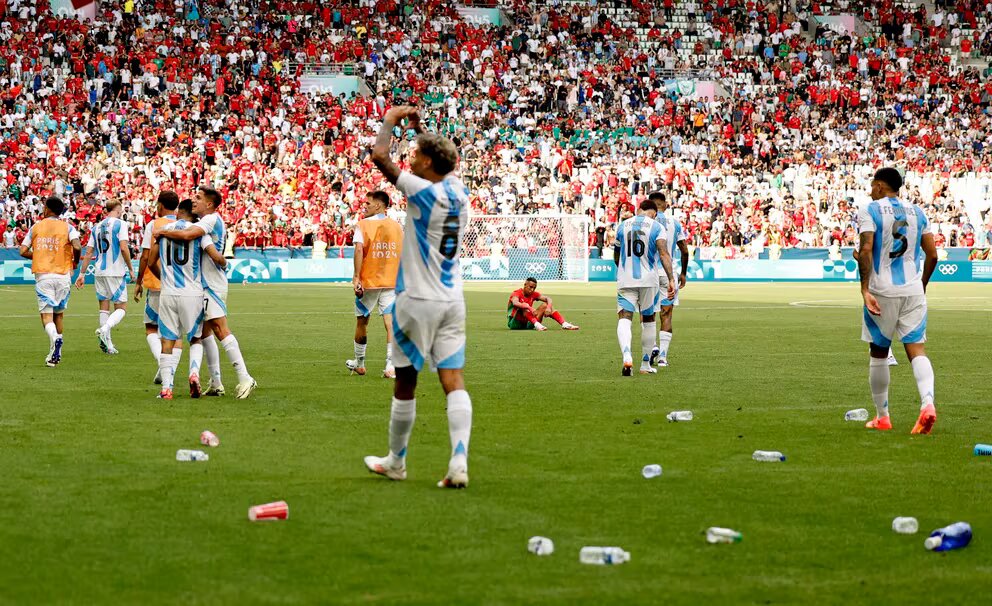 JJOO París 2024 El fútbol argentino encendió su propia llama Radio EME